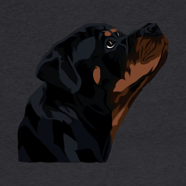 Rottweiler my best friend by Freedomink